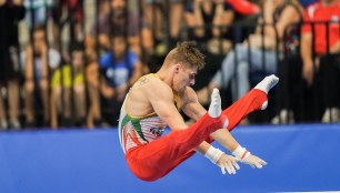 Medalių vasara tęsiasi: Lietuvos gimnastas R.Tvorogalas – Europos vicečempionas