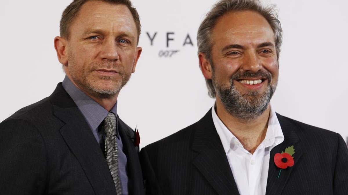 Danielis Craigas ir Samas Mendesas / „Reuters“/„Scanpix“ nuotr.