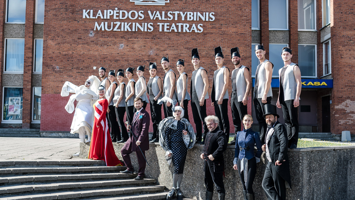 Klaipėdos valstybinio muzikinio teatro rekonstrukcijos pradžia / Organizatorių nuotr.