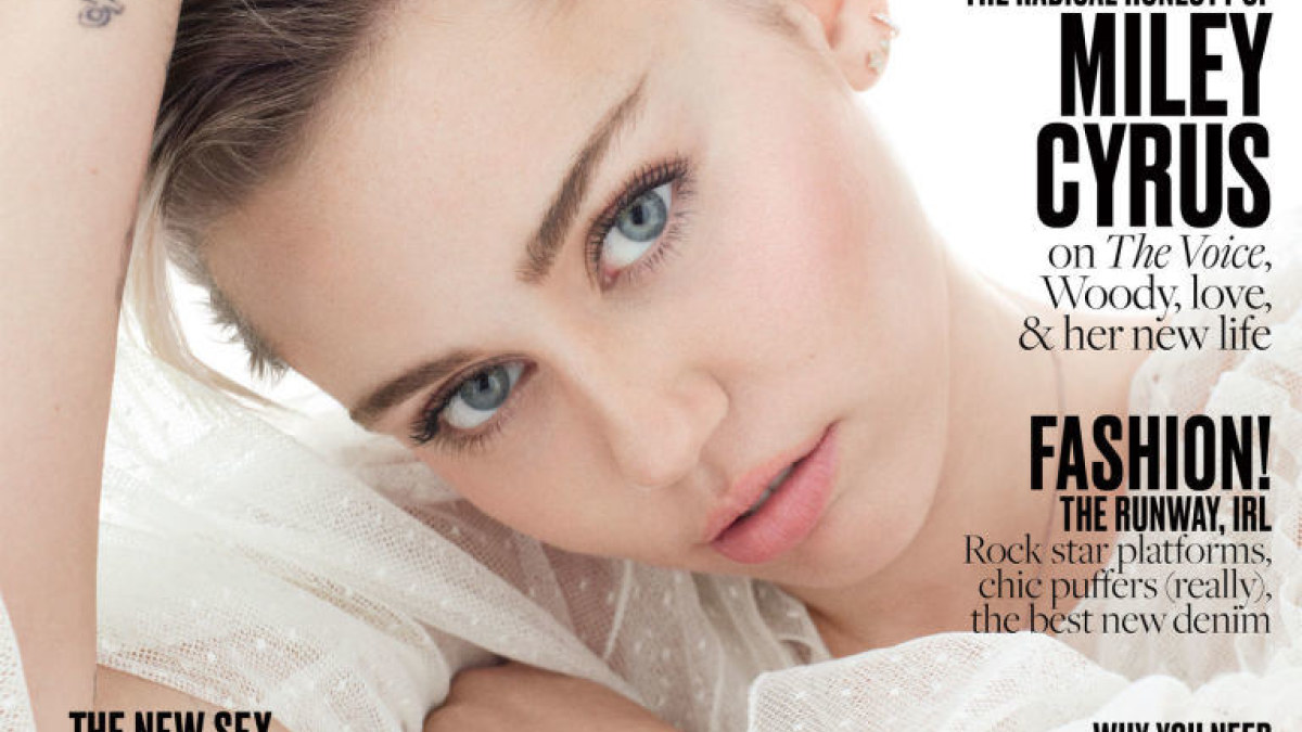 Miley Cyrus / „Elle“/Terry Tsiolis nuotr.