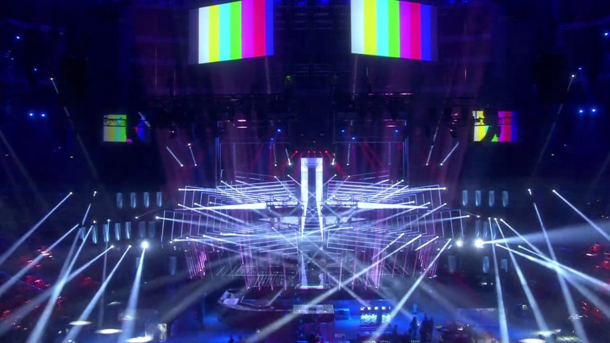 „Eurovizijos“ scena / Video kadras