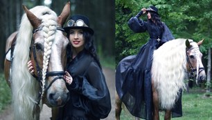 Žirgus pamėgusi Ingrida Kazlauskaitė – apie magišką fotosesiją su Bijūnu ir nesavanaudišką svajonę