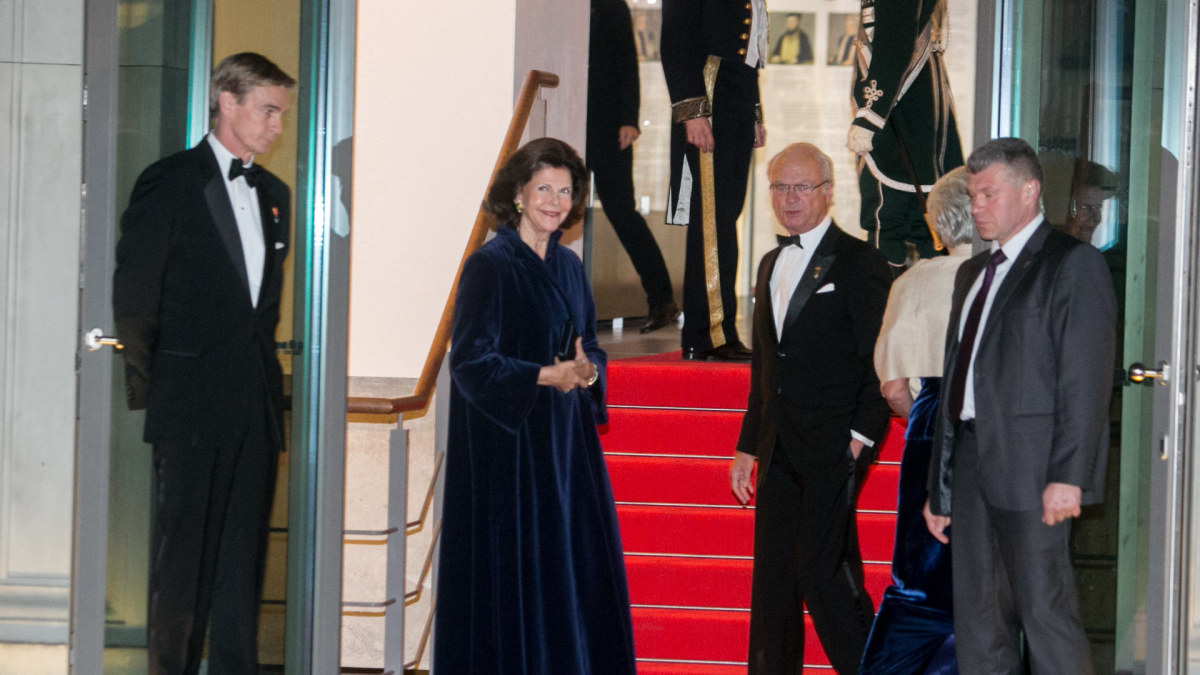 Švedijos karalius Carlas XVI Gustafas ir karalienė Silvia / Juliaus Kalinsko / 15min nuotr.