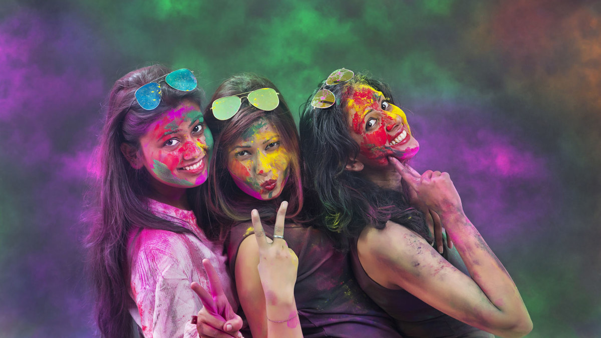 „Holi“ spalvų festivalis Indijoje / Shutterstock nuotr.