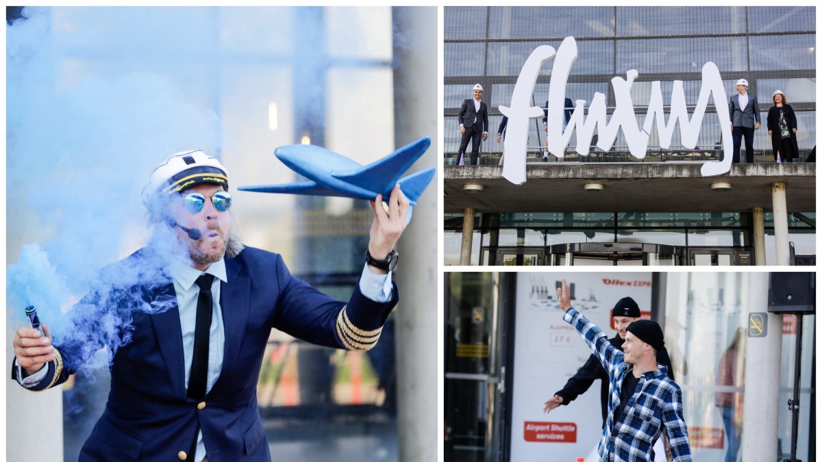 Kauno oro uostui suteiktas „Fluxus“ pavadinimas / Teodoro Biliūno nuotr.