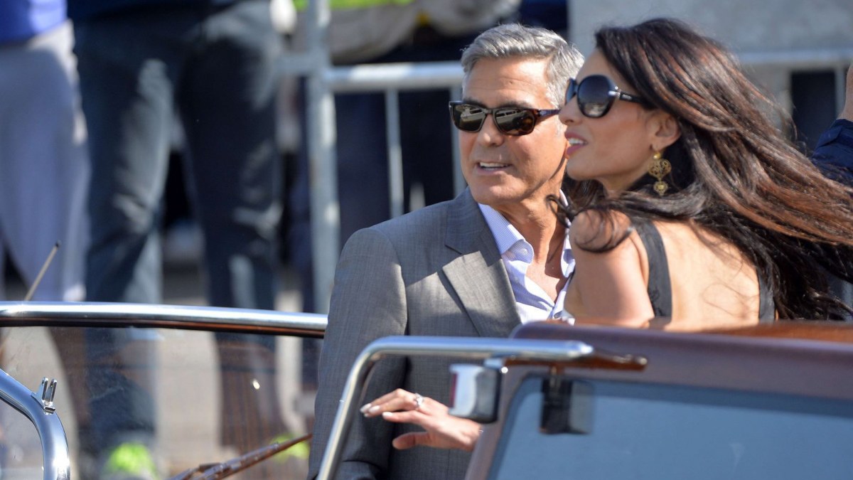 George‘as Clooney ir Amal Alamuddin / „Scanpix“ nuotr.