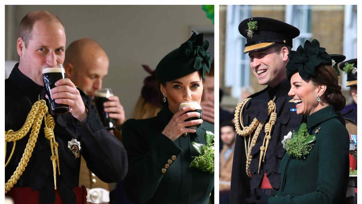 Kate Middleton su princu Williamu švenčia Šv. Patriko dieną / „Scanpix“ nuotr.
