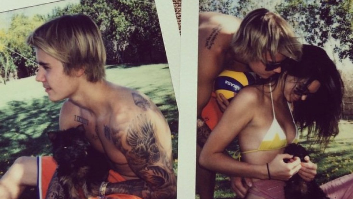 Justinas Bieberis ir Kendall Jenner / „Instagram“ nuotr.