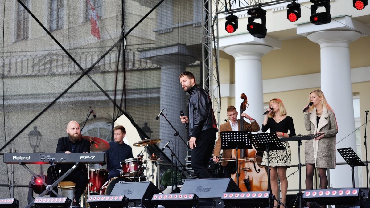 Tarptautinės muzikos dienos šventės Vilniuje akimirka