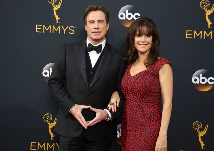 Johnas Travolta su žmona Kelly Preston / „Reuters“/„Scanpix“ nuotr.