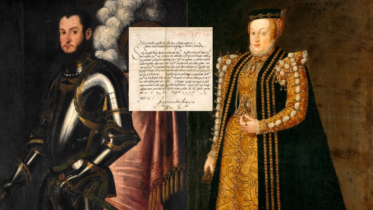 Žygimantas Augustas ir jo žmona Kotryna Habsburgaitė bei jai siųstas laiškas