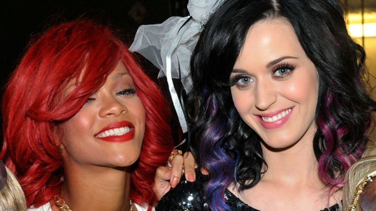 Rihanna ir Katy Perry / AFP/„Scanpix“ nuotr.