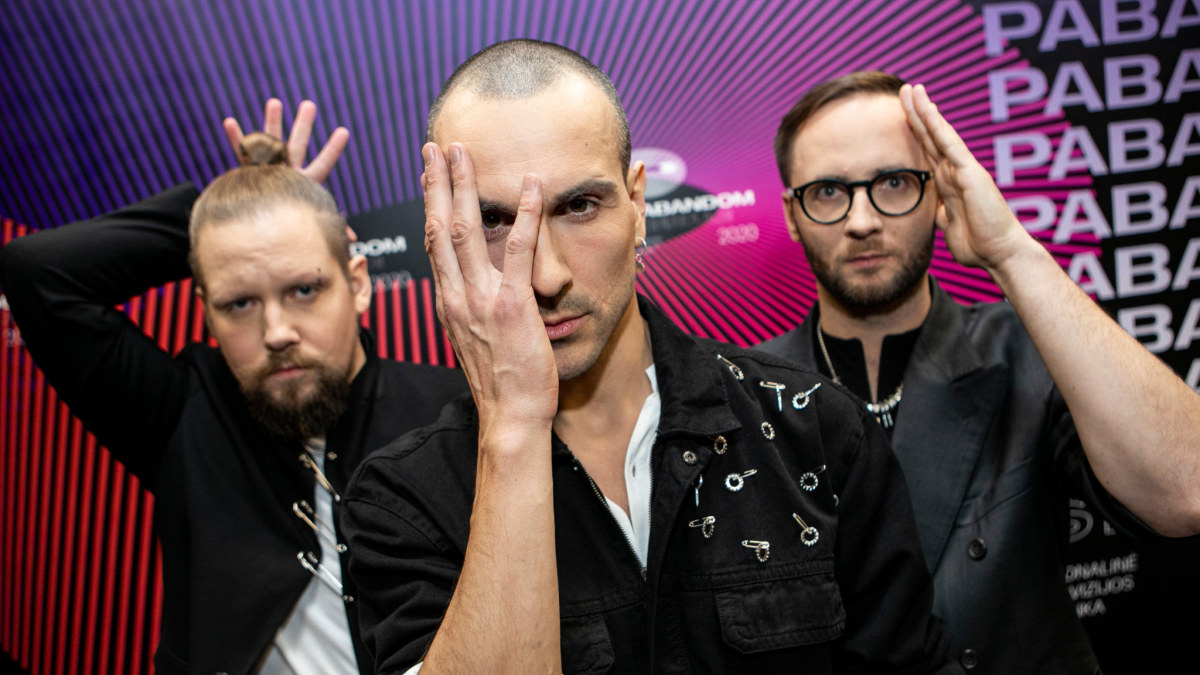 Vaidotas Valiukevičius su grupe „The Roop“ nacionalinėje atrankoje į „Euroviziją“/Pauliaus Peleckio/„ŽMONĖS Foto“ nuotr.