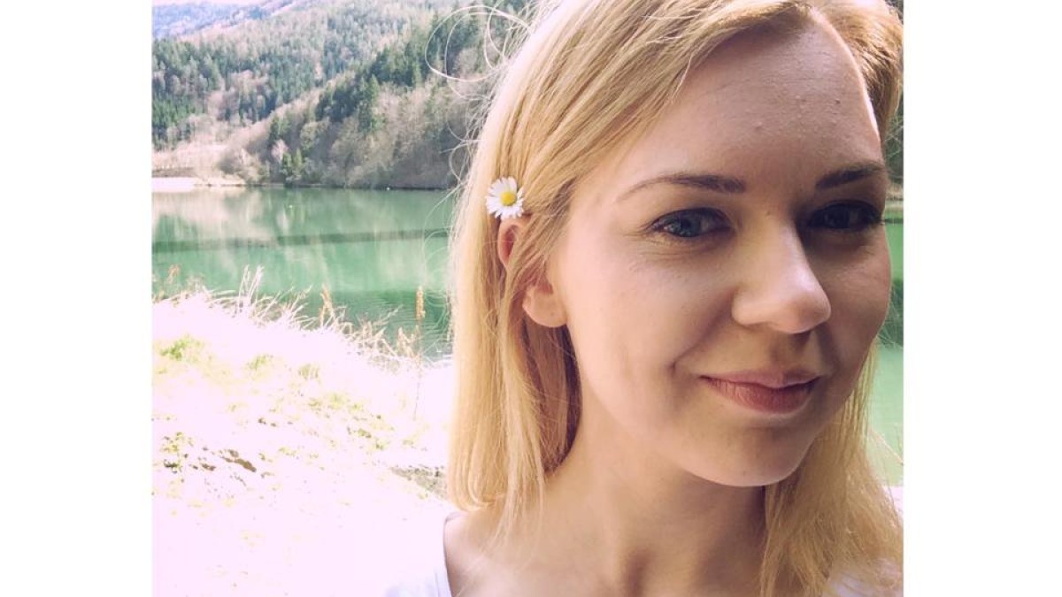 Monika Linkytė filmavimo aikštelėje Austrijoje / Asmeninio albumo nuotr.