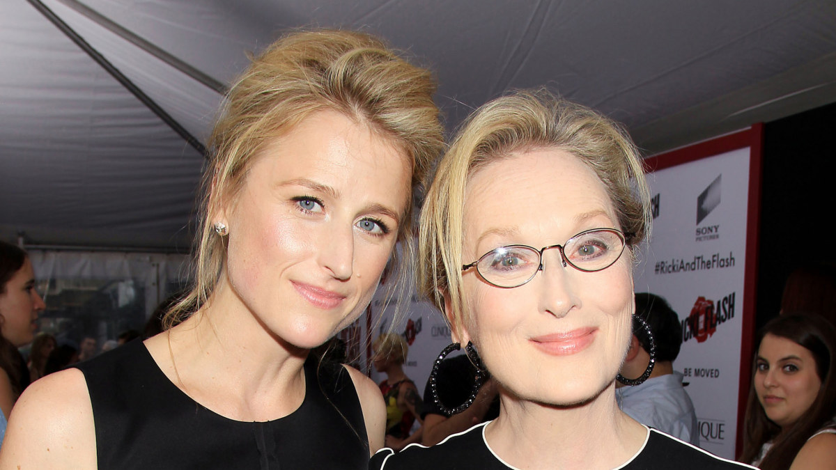 Meryl Streep su dukra Mamie / „Scanpix“ nuotr.