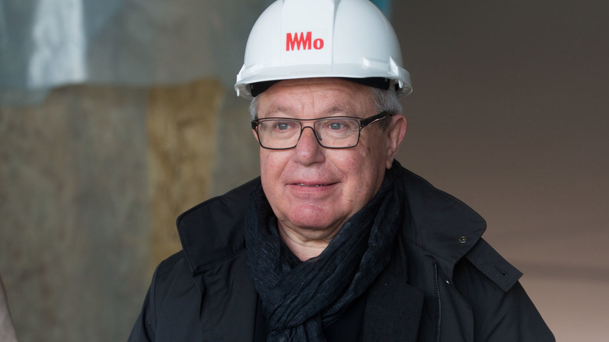 MO muziejaus architektas Danielis Libeskindas / Gretos Skaraitienės / BNS nuotr.