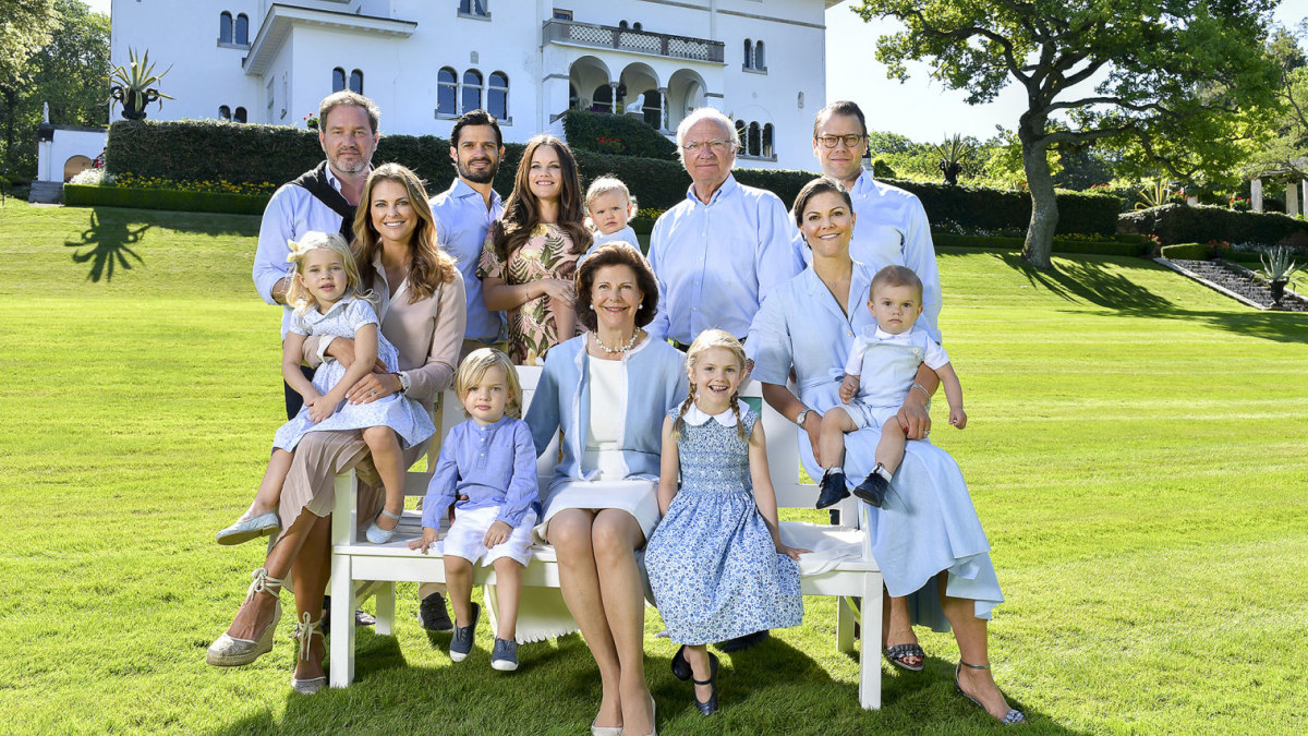 Švedijos karališkoji šeima / Jonas Ekströmer / The Royal Court, Sweden © Kungahuset.se nuotr.