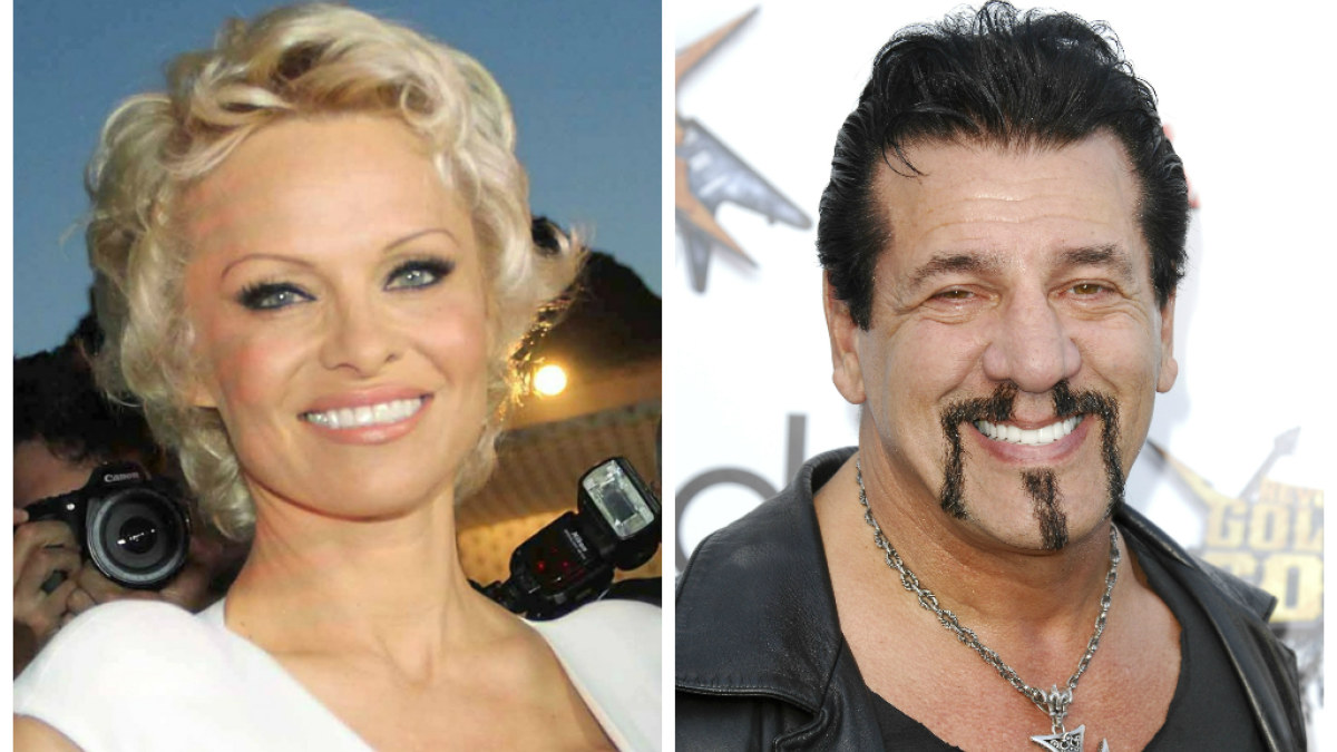 Pamela Anderson ir Chuckas Zito / AOP ir „Scanpix“ nuotr.