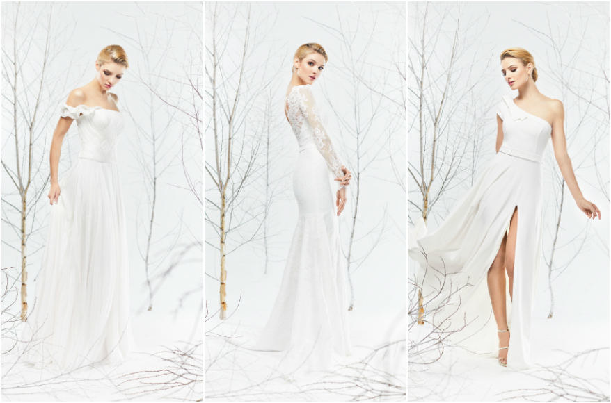 Egidijaus Rainio 2017 m. vestuvinių suknelių kolekcijos modeliai