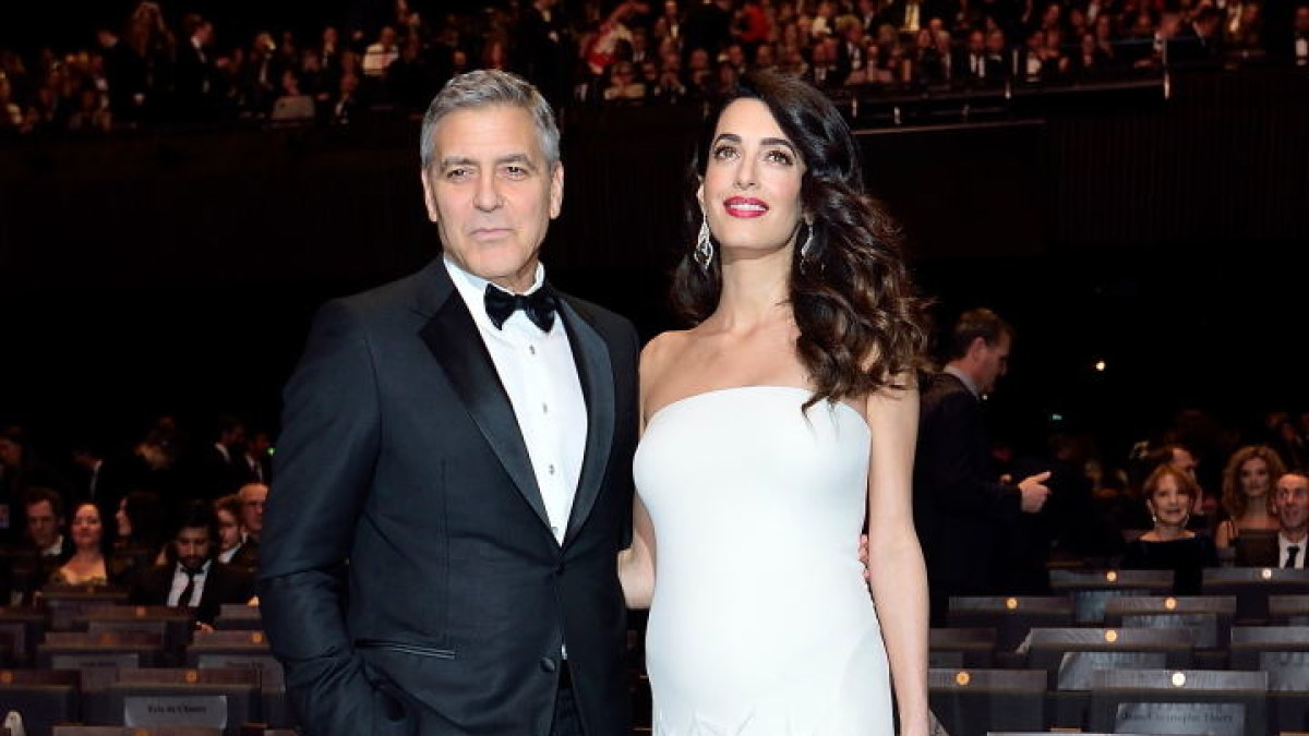 Amal ir George'as Clooney / Vida Press nuotr.