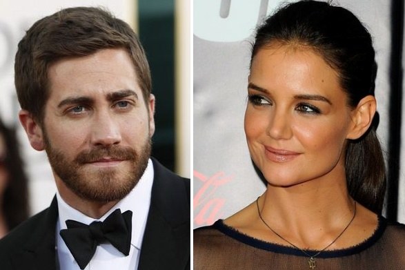 Jake'as Gyllenhaalas ir Katie Holmes / „Scanpix“ nuotr.