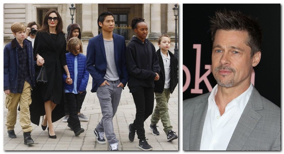 Angelina Jolie ir Bradas Pittas nesutaria dėl vaikų globos / Vida Press nuotr.