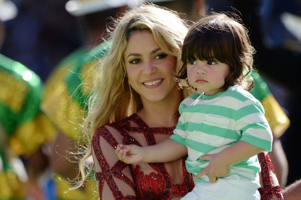 Shakira su sūnumi Milanu / „Scanpix“/„SIPA“ nuotr.