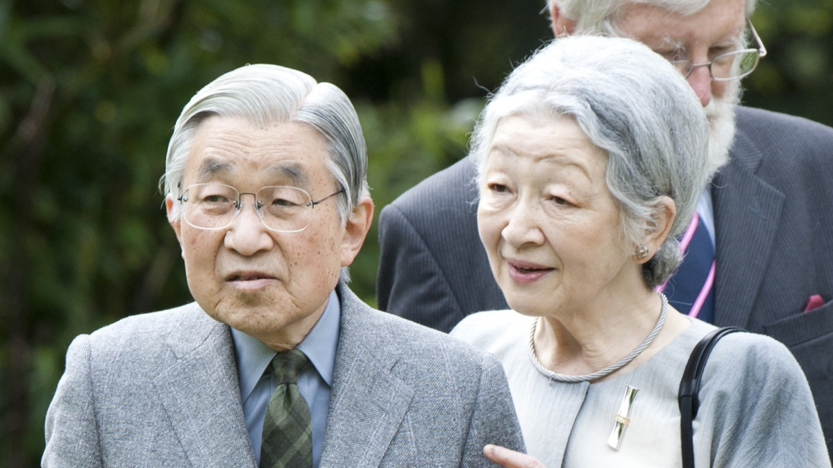 Japonijos imperatoriai Akihito ir Michiko/GettyImages nuotr.