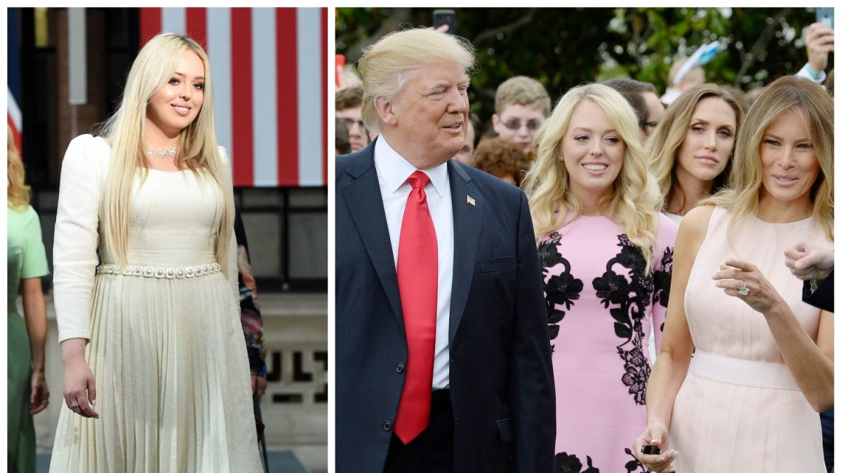 Tiffany Trump su tėvu Donaldu Trumpu ir Melania Trump/Vida Press nuotr.