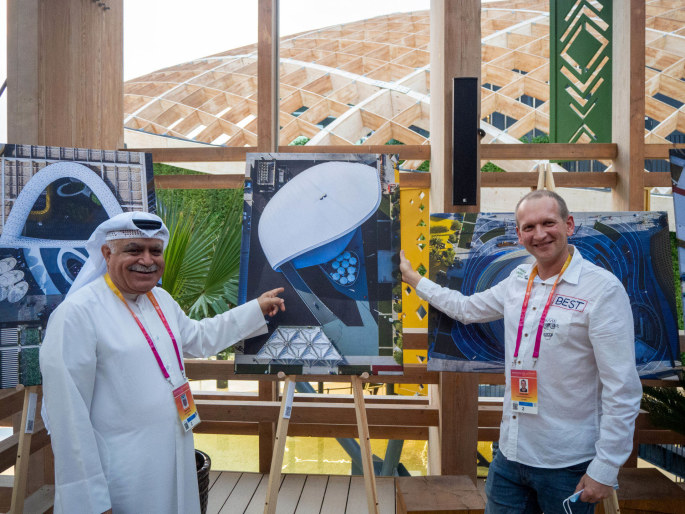 A.Repšio paroda „Vaizduotės kelionė“ „EXPO 2020“ Dubajuje / Asmeninio archyvo nuotr.