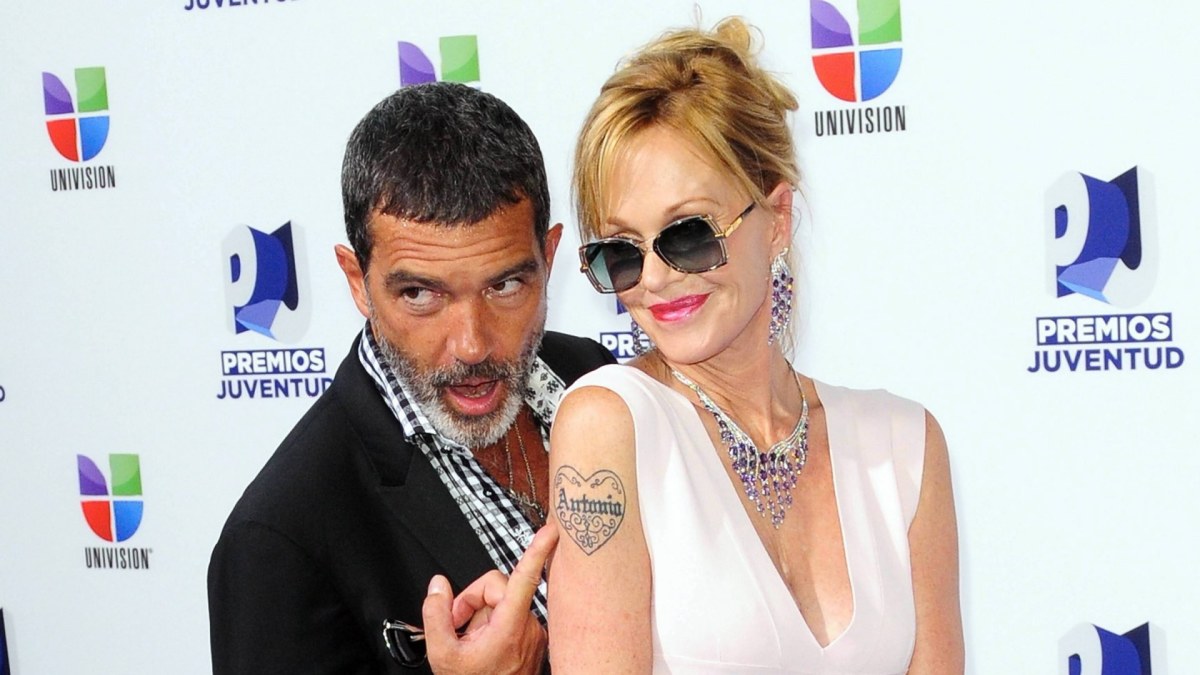 Antonio Banderasas ir Melanie Griffith  / „Scanpix“/„Mavrixonline.com“ nuotr.