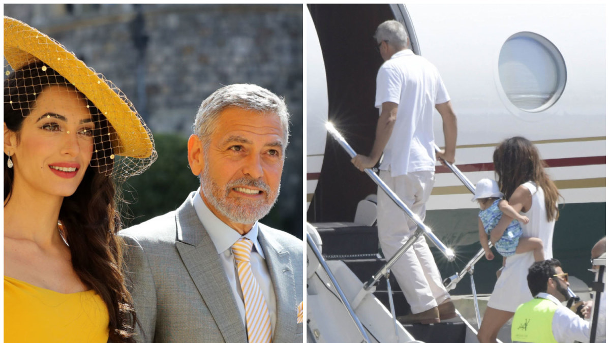 Amala ir George'as Clooney / „Scanpix“ nuotr.