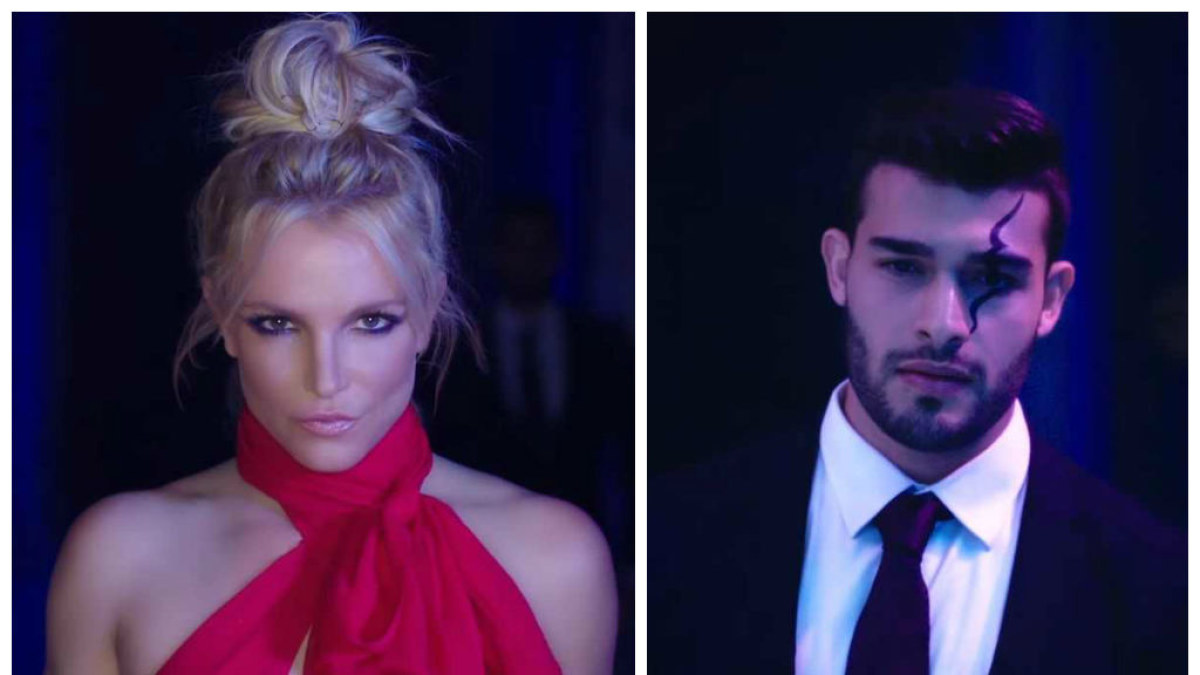 Samas Asghari ir Britney Spears vaizdo klipe „Slumber Party“ / Video kadrai