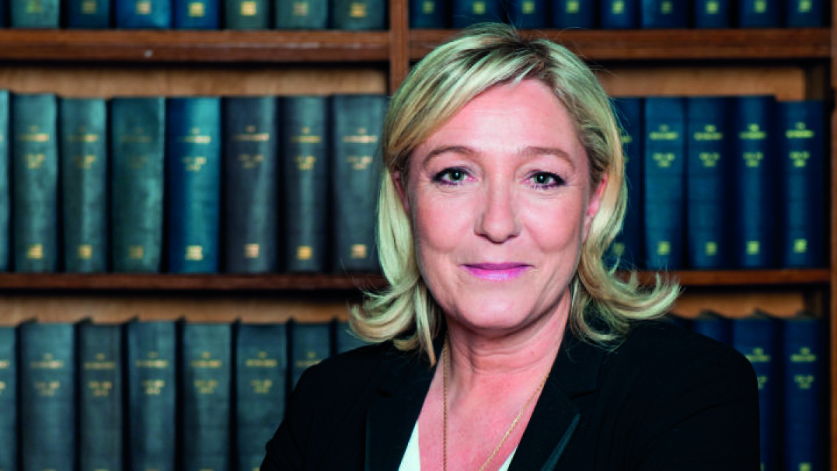 Marine Le Pen / Vida Press nuotr.