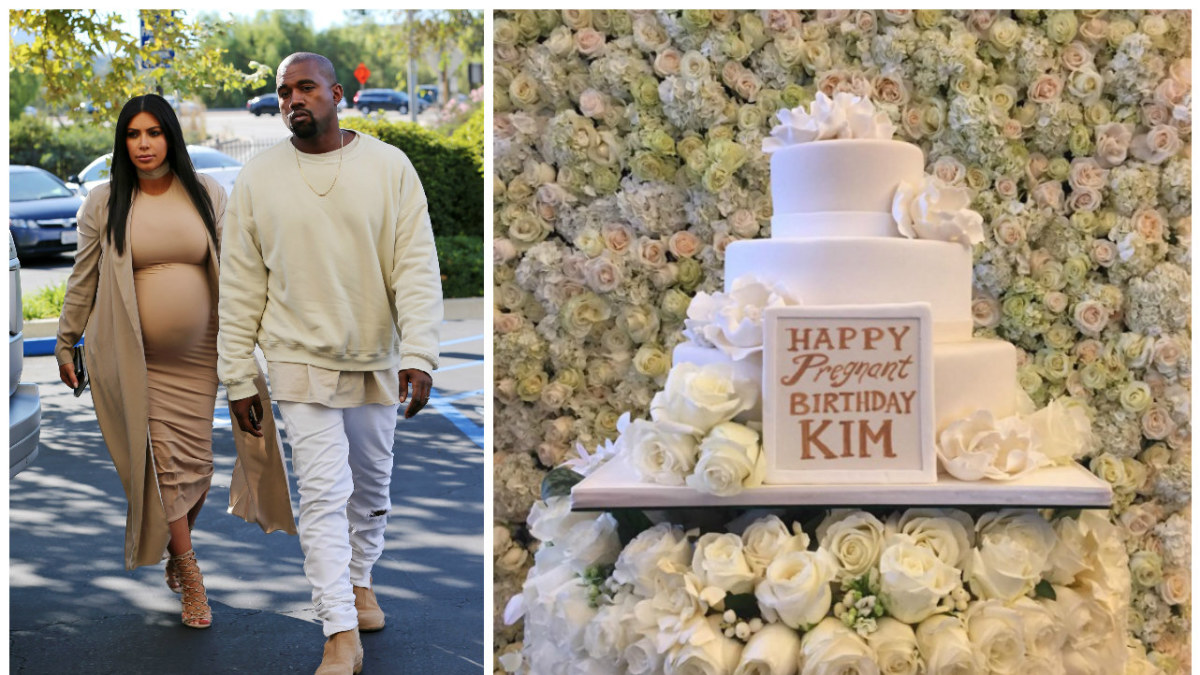 Kanye Westas savo žmonai Kim Kardashian suorganizavo gimtadienio vakarėlį kino teatre / „Vida Press“ ir „Instagram“ nuotr.