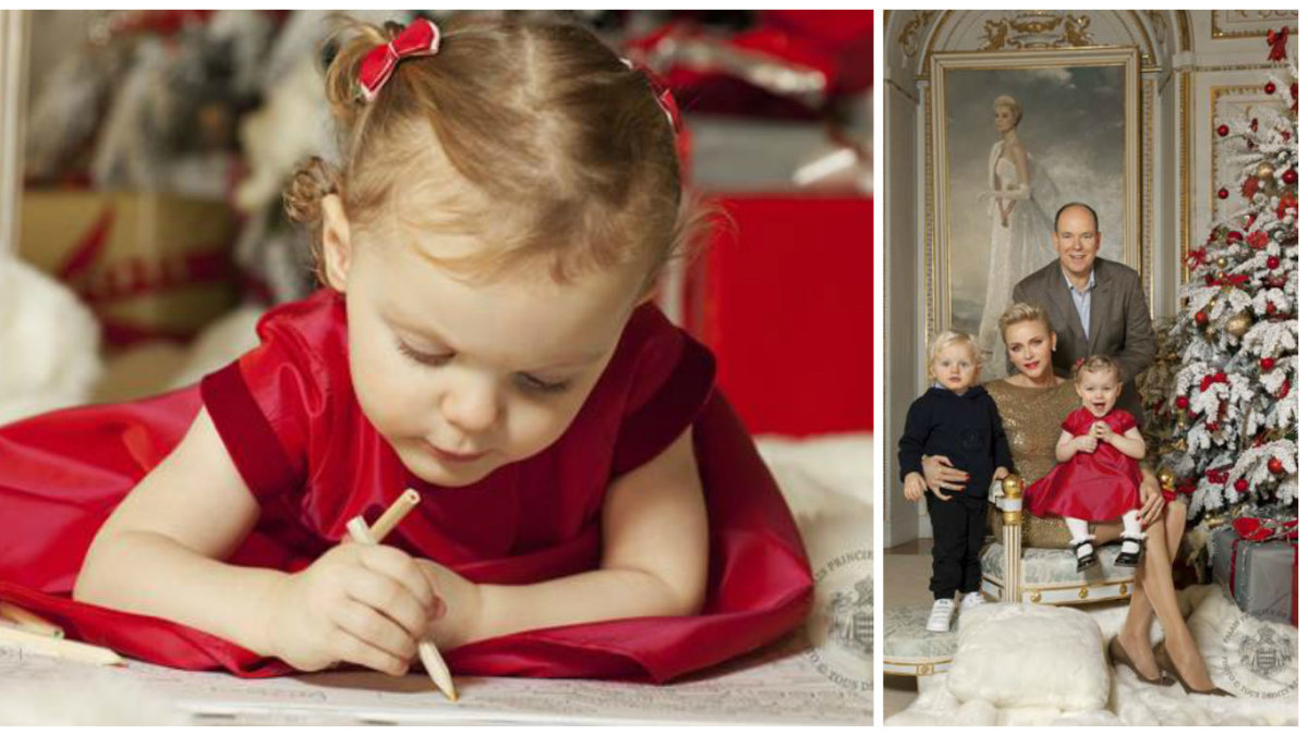 Kalėdinė Monako karališkosios šeimos fotosesija / Monako karališkųjų rūmų nuotr.