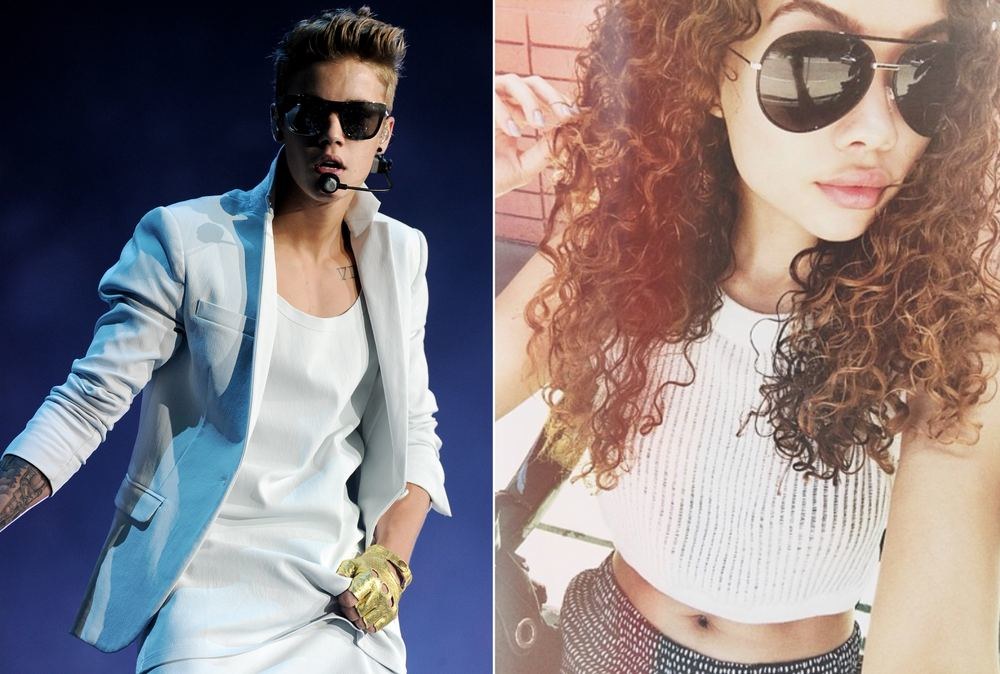 Justinas Bieberis ir Ashley Moore / „Scanpix“/AFP ir „Instagram“ nuotr.