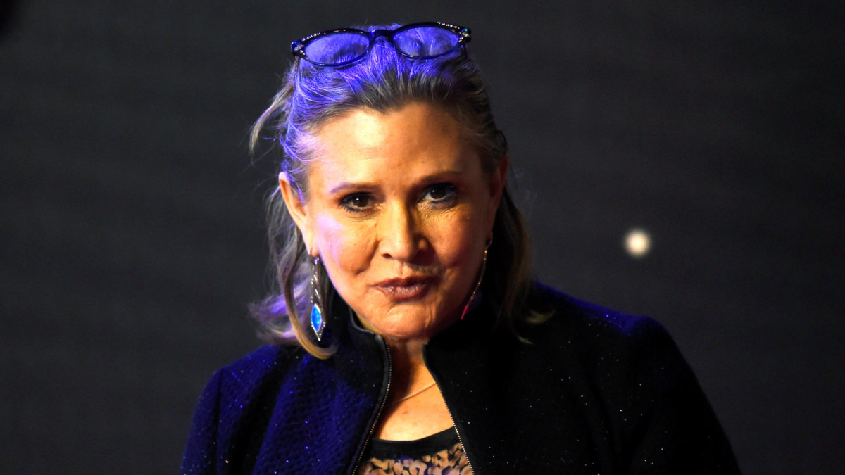 Carrie Fisher / Scanpix nuotr.