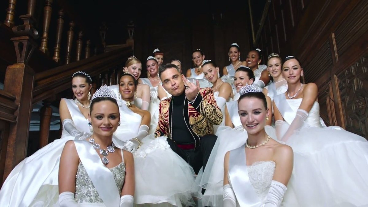 Robbie Williamsas / Vaizdo klipo stop kadras