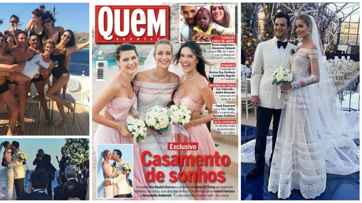 Anos Beatriz Barros ir Karimo El Chiaty vestuvės / „Instagram“ nuotr.