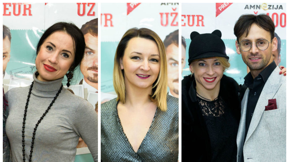 Ingrida Kazlauskaitė, Viktorija Mauručaitė, Lina Chatkevičiūtė ir Donatas Vėželis / Loretos Kondratės nuotr.