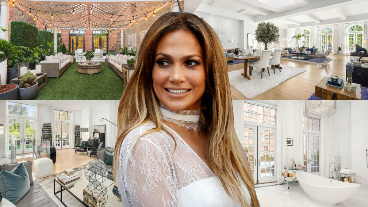 Jennifer Lopez parduoda savo namus / Žmonės.lt montažas