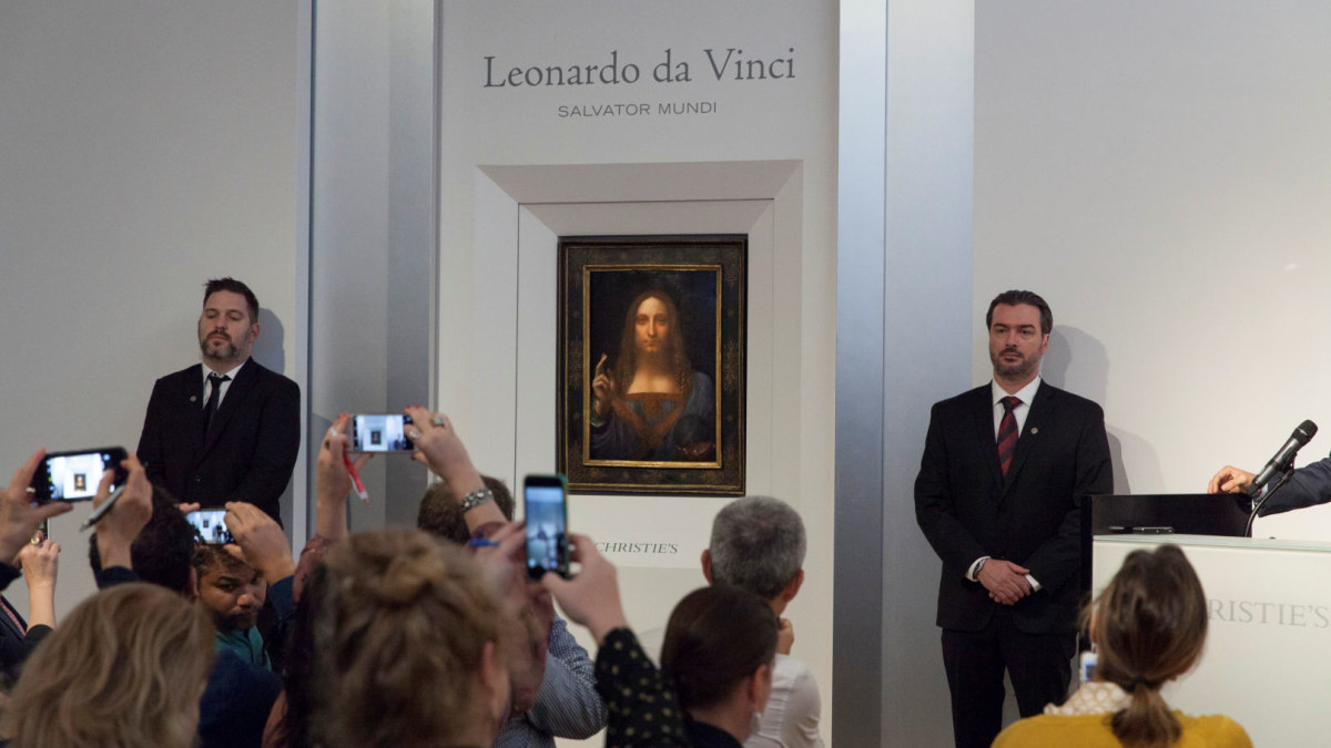 Paskutinis Leonardo Da Vinci paveikslas „Salvator Mundi“ / „Reuters“/„Scanpix“ nuotr.