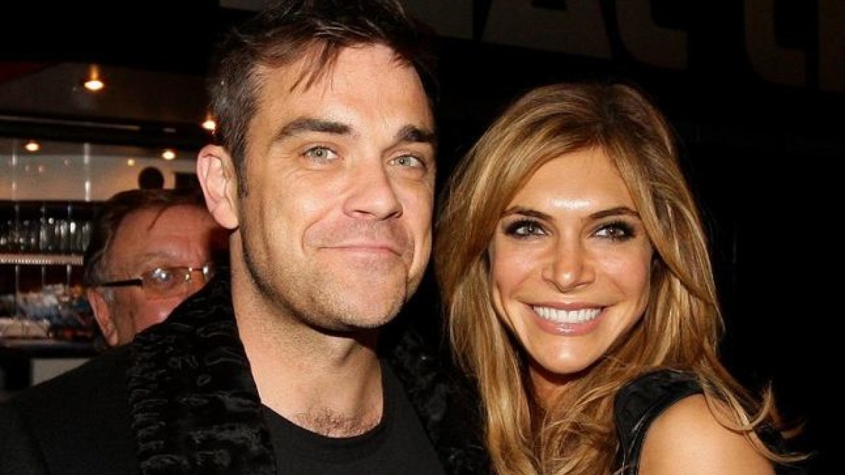 Robbie Williamsas ir Ayda Field / „Scanpix“ nuotr.