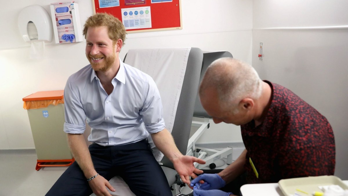 Princas Harry pasidarė ŽIV testą / „Scanpix“/AP nuotr.