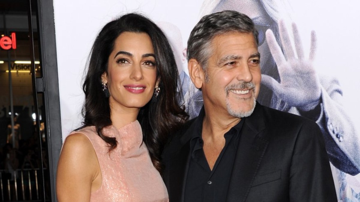 George'as Clooney su žmona Amal / „Scanpix“ nuotr.
