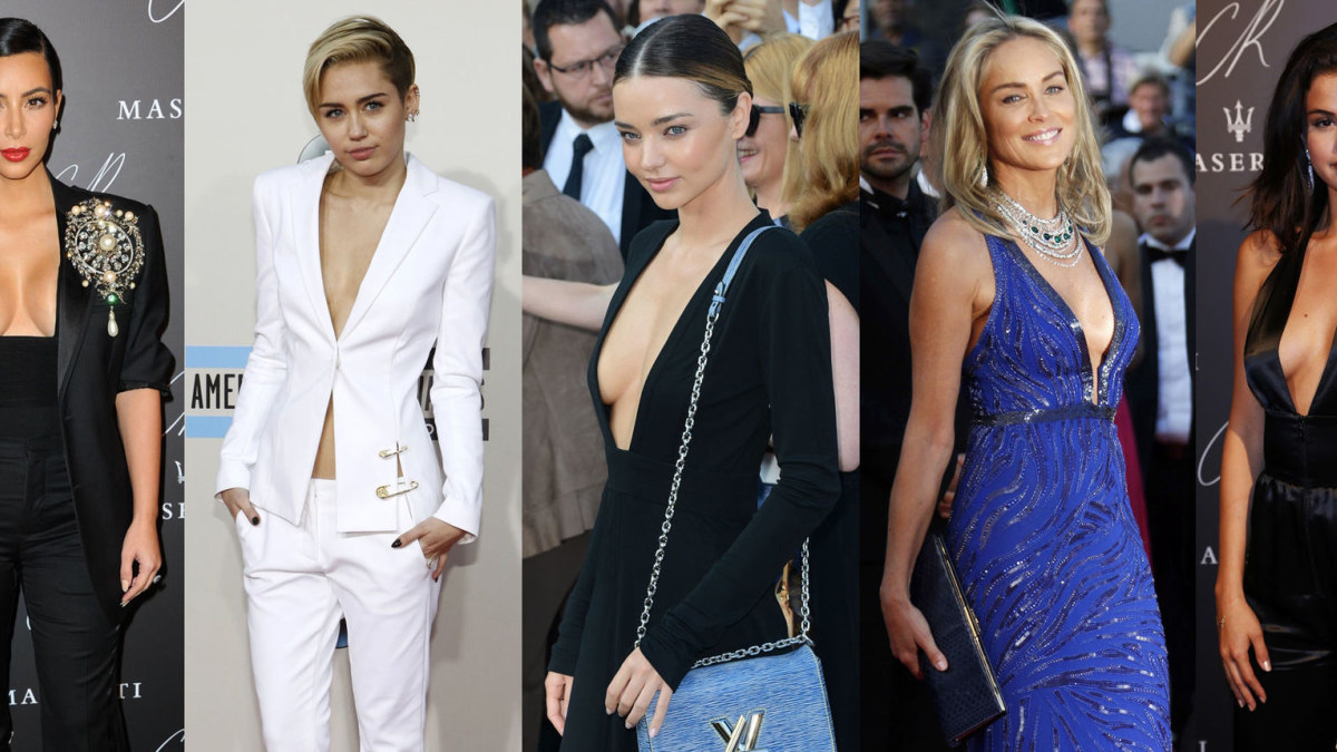 Kim Kardashian, Miley Cyrus, Miranda Kerr, Sharon Stone, Selena Gomez / „Scanpix“/„Reuters“/SIPA/AFP nuotr.