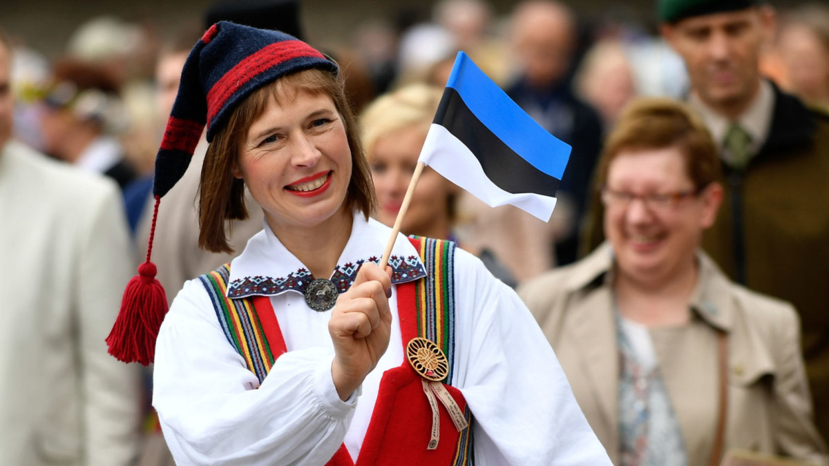 Estijos prezidentė Kersti Kaljulaid  / „Scanpix“ nuotr.