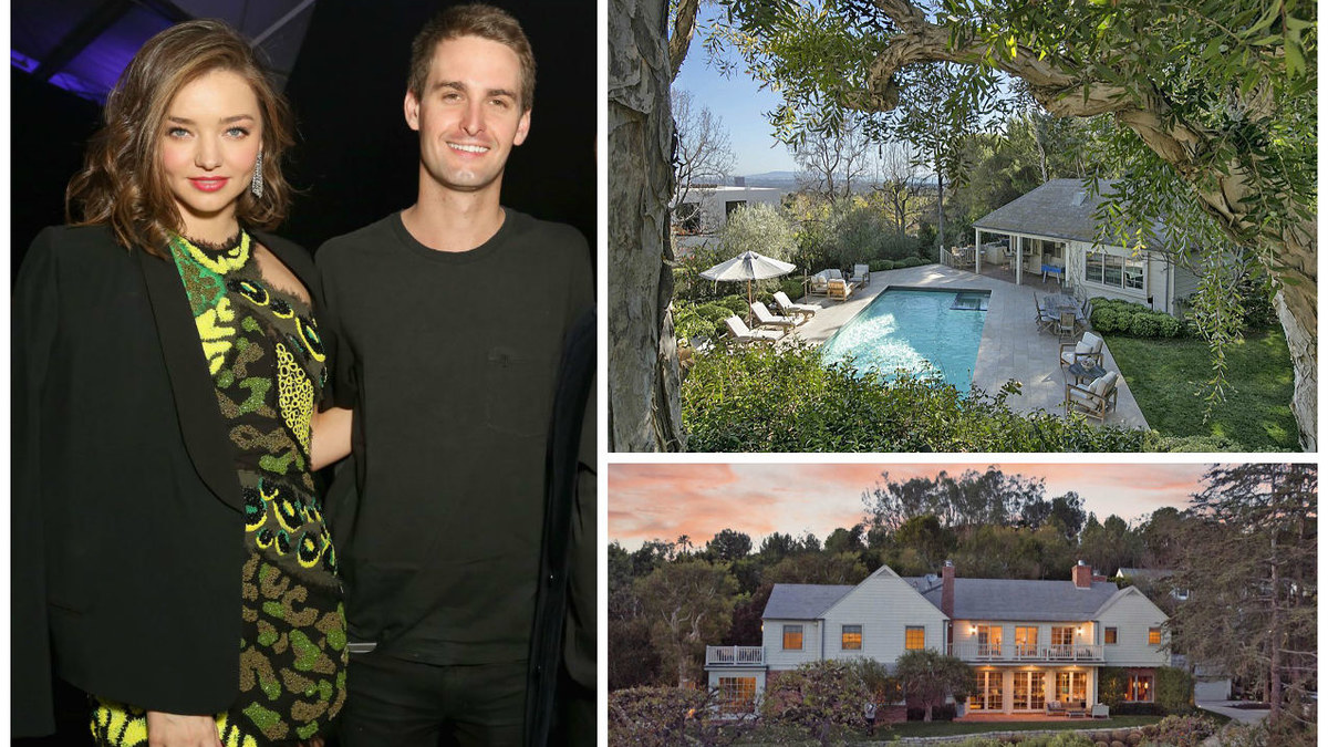 Miranda Kerr ir milijardierius Evanas Spiegelis nusipirko bendrus namus / „Vida Press“ ir „Scanpix“ nuotr.