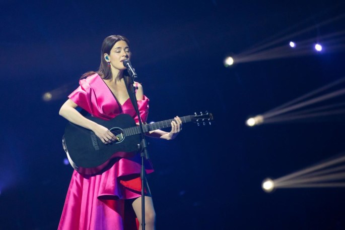 Kroatijos atstovė „Eurovizijoje'22“ Mia Dimšić / EBU nuotr.